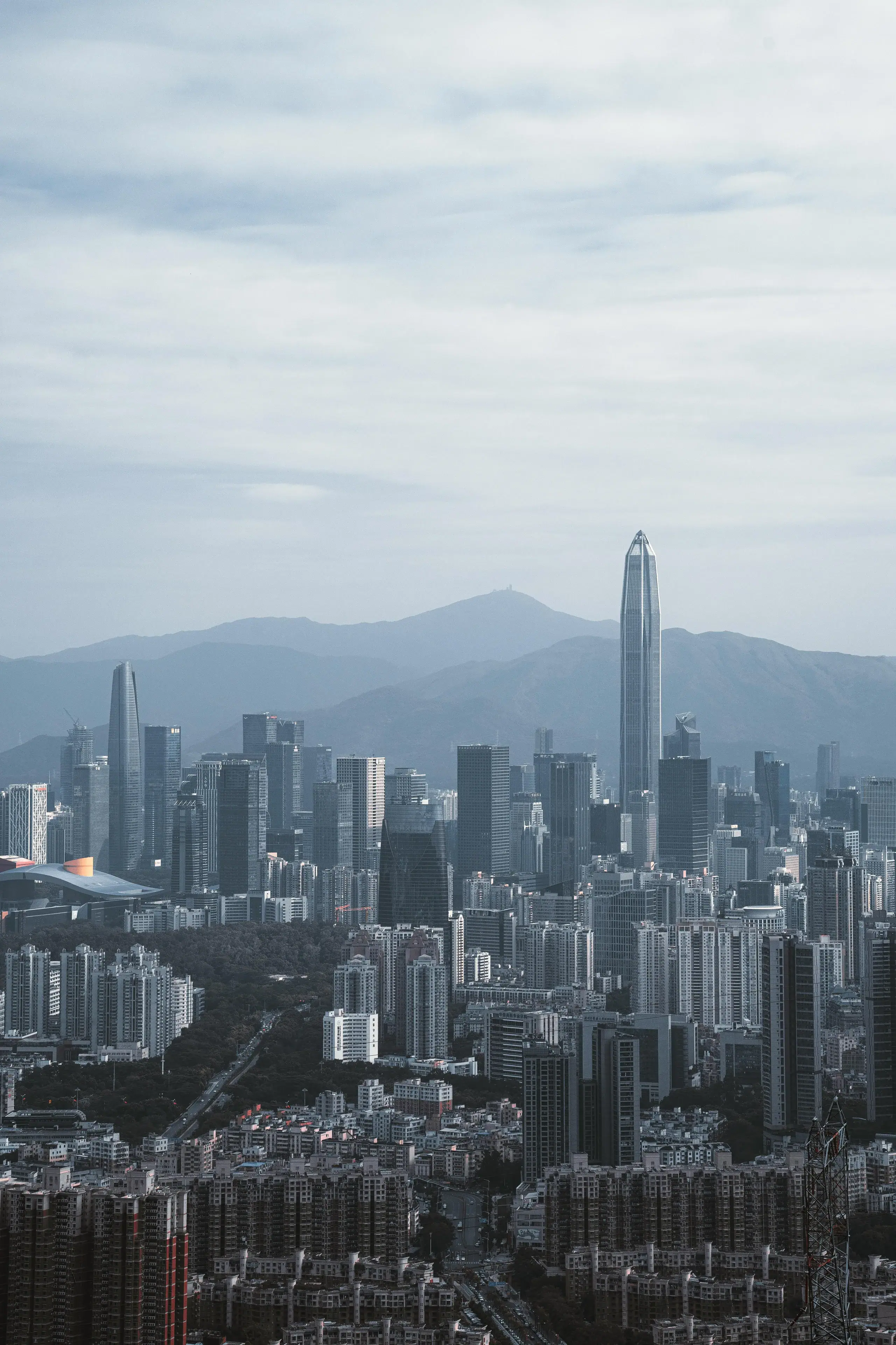 Shenzhen modern skyline